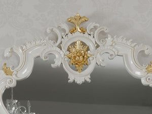 NOELIA Decapé Baroque Hallway Console Table Mirror Set