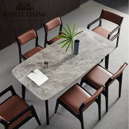 DYNA Marble Dining Table Set