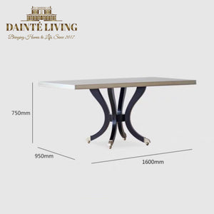 ULLA Mid-Century Modern Dining Table | Rectangular