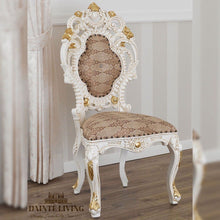 Load image into Gallery viewer, ESMERALDA Damask Baroque Dining Chair