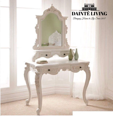 French | Victorian Luxury Vanity//Dresser with Mirror