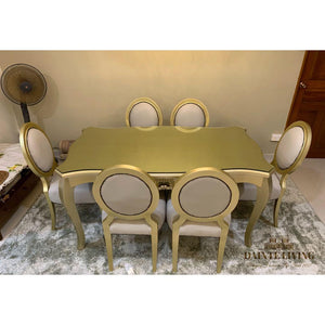 Modern Versailles 6-Seater Dining Set | Clients Order