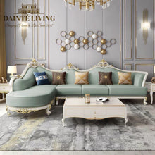 Load image into Gallery viewer, JACQUE II Victorian French L-Shape/Sectional Sofa | Bespoke