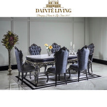 Load image into Gallery viewer, LUMIÈRE French Bespoke Dining Table and Chair Set