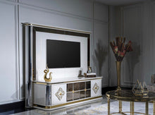 Load image into Gallery viewer, ODETTE Mirrored TV Console Cabinet | Bespoke