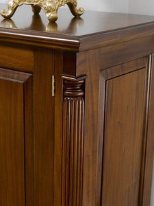 JISELLE English Style Teak Wood Sideboard Cabinet