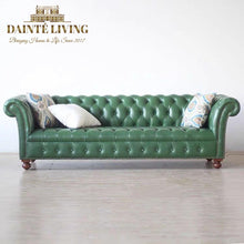 Load image into Gallery viewer, Victorian Chesterfield Sofa in Forest Green | Bespoke