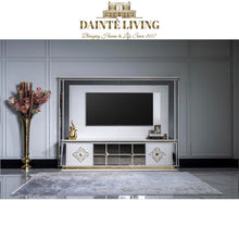 Load image into Gallery viewer, ODETTE Mirrored TV Console Cabinet | Bespoke