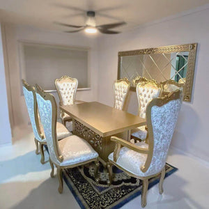 ENCHANTED Barocco French Dining Table Set