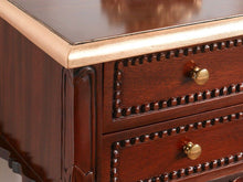 Load image into Gallery viewer, CHIPPENDALE French Teakwood Side End Table