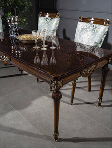 GINEVRA French Luxury Dining Set | Dining Table & Chair
