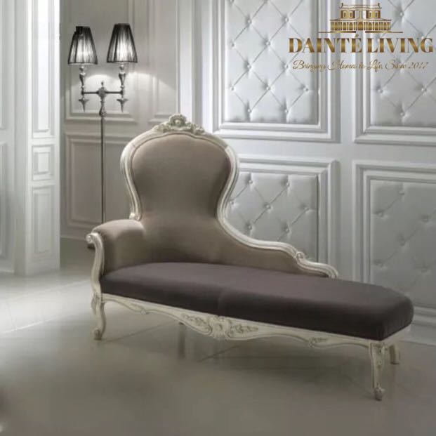 French | Victoria Romance Chaise Lounge