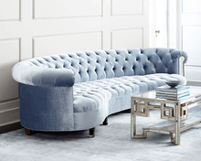 Load image into Gallery viewer, Exclusive | COLBY Mirrored Luxury Sofa | Button-Tufted