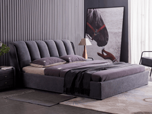 Load image into Gallery viewer, JARED Modern Luxury Bed Frame | Channel-Tufted