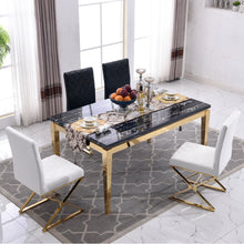 Load image into Gallery viewer, GRANDE Marble Top Dining Table | Modern Luxury
