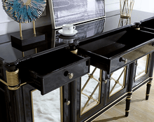Load image into Gallery viewer, JEANNE Mirrored Luxury Sideboard