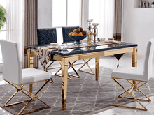 Load image into Gallery viewer, GRANDE Marble Top Dining Table | Modern Luxury