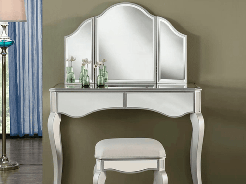ALBA Mirrored Luxury Vanity Set
