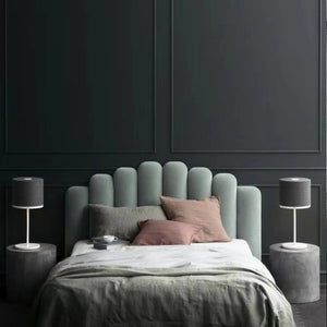 DREW Modern Luxury Bed Frame | Channel-Tufted