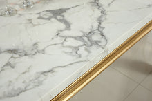 Load image into Gallery viewer, GALATEA Marble Top Dining Table | Modern Luxury