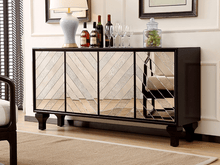 Load image into Gallery viewer, ASHTON Mirrored Luxury Sideboard
