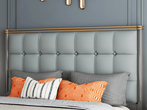 WINFREY Modern Century Bed Frame | Button-Tufted