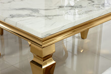Load image into Gallery viewer, GALATEA Marble Top Dining Table | Modern Luxury