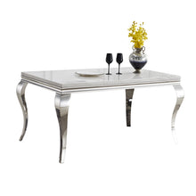 Load image into Gallery viewer, VICTORIA Marble Top Dining Table | Modern Luxury