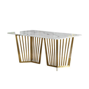 VITRO Marble Top Dining Table | Modern Contemporary