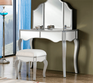 ALBA Mirrored Luxury Vanity Set