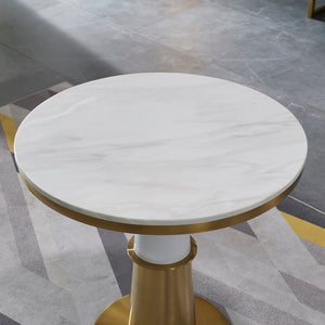 ALBA Marble Top Round Dining Table