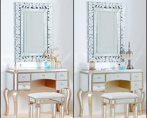 HEPBURN Mirrored Luxury Vanity Set