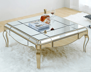 HEPBURN Mirrored Luxury Coffee Table