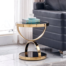 Load image into Gallery viewer, OLSEN Modern Chrome Side Table