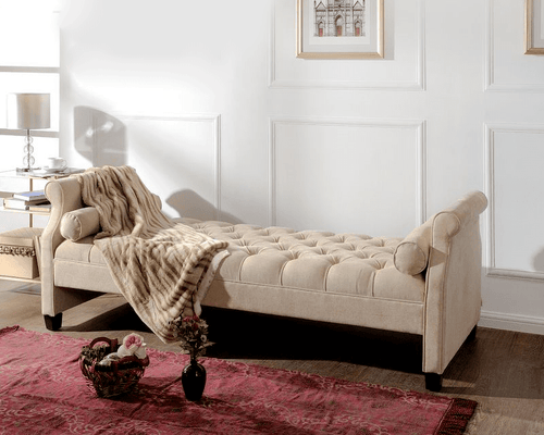 FABLE Simple Modern Luxe Bench | Button-Tufted
