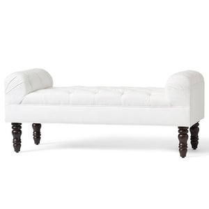 FOIX Simple Modern Bench | Button-Tufted