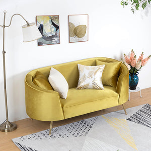 PERRIE Modern Luxe Curve Sofa