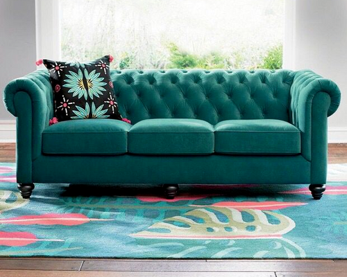 CHESTERFIELD Modern Sofa with Removable Seats | Button-Tufted