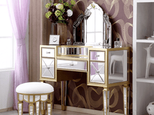 Load image into Gallery viewer, KATE Mirrored Luxury Vanity Set