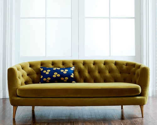 SCOTT Simple Modern Sofa | Button Tufted