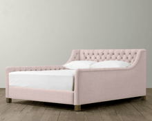 Load image into Gallery viewer, BETHANY Modern Luxury Bed Frame | Button-Tufted
