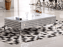 Load image into Gallery viewer, FONSECA Intricate Mirrored Luxury Coffee Table with Drawers
