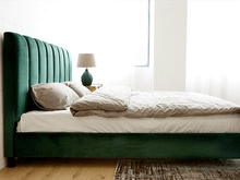 Load image into Gallery viewer, MALIN Modern Luxury Bed Frame | Channel-Tufted
