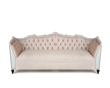 Load image into Gallery viewer, Exclusive | CARRINGTON Mirrored Luxury Sofa | Ribbon &amp; Button-Tufted